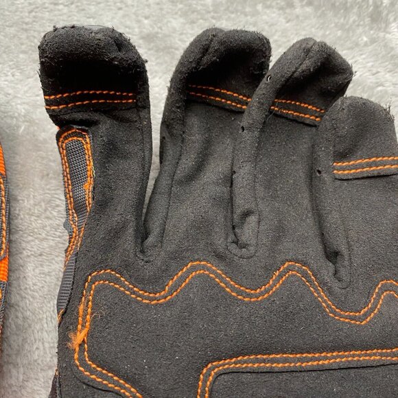Watson Gloves Convict #1010 Men's XL Orange Black High Performance Work Gloves - Picture 9 of 13